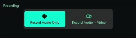 Record audio and video
