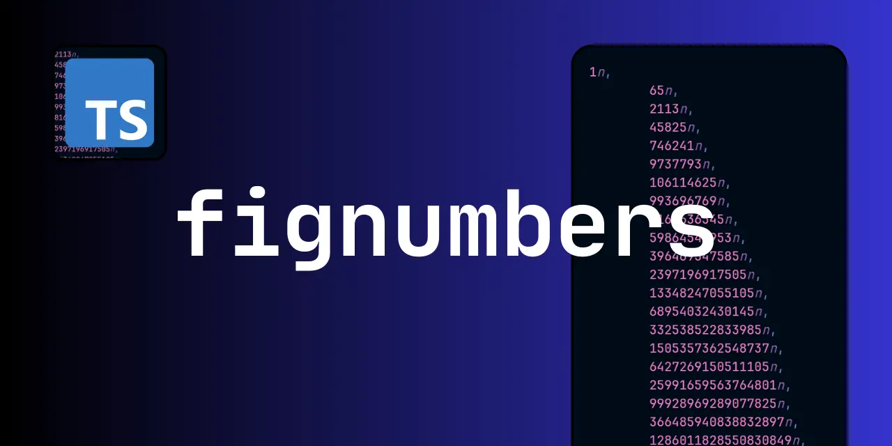 Figurate numbers in npm